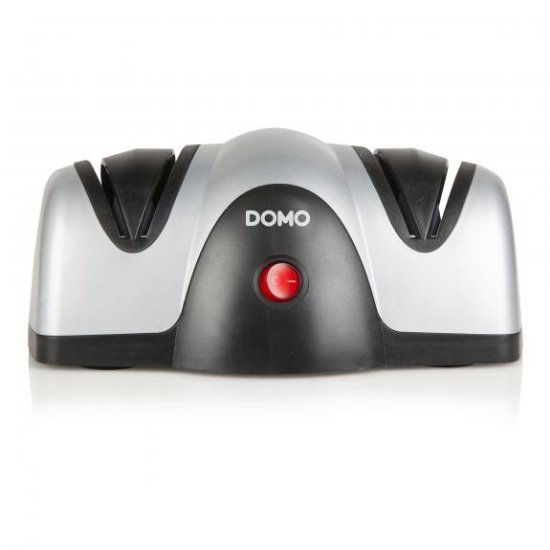 Oštrač noževa DOMO DO9204KS, 40 W, 2 utora, srebrni