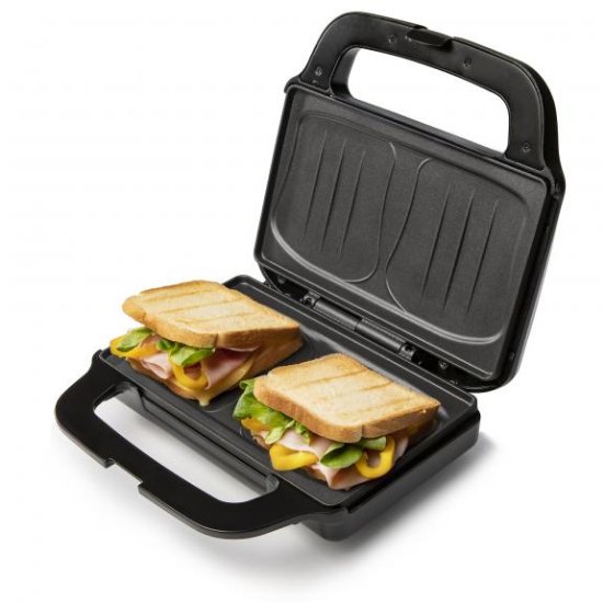 Toster DOMO DO9195C, Big Croque XL, 900 W, 2 tosta, crni