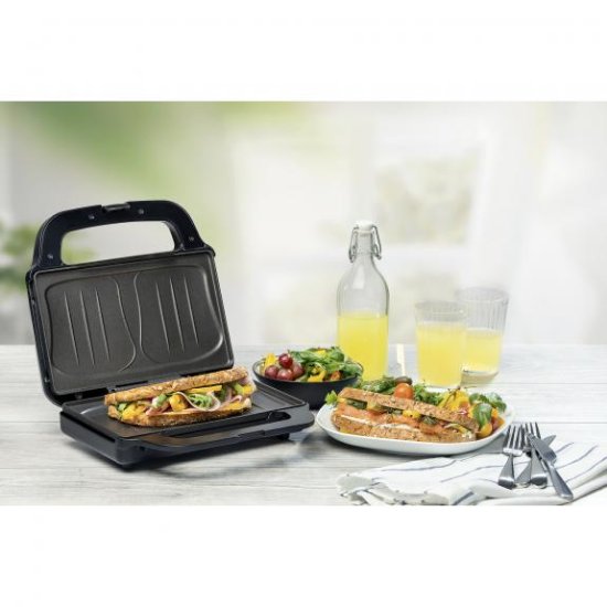 Toster DOMO DO9195C, Big Croque XL, 900 W, 2 tosta, crni