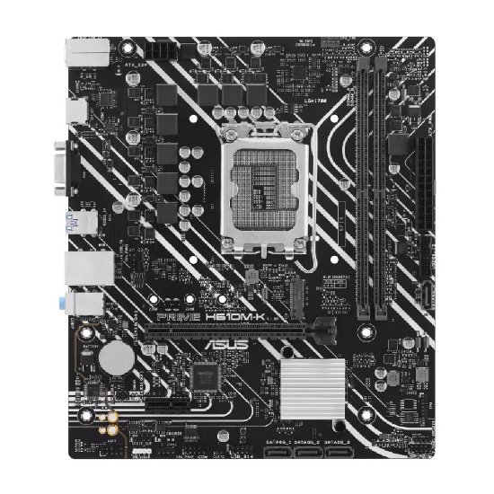 Matična ploča ASUS H610M-K, Intel H610, DDR5, mATX, s. 1700