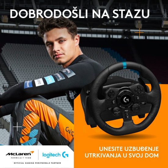Volan LOGITECH G923 Trueforce Sim Racing Wheel, Gaming, PC/PS4/PS5, USB