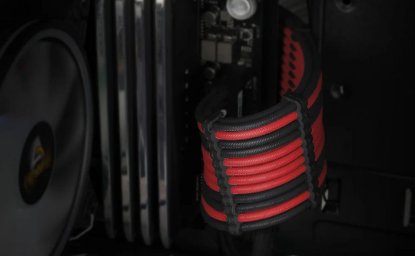 Produžni kablovi za napajanje ANTEC PSU Extension Kit 6 pack, crno-crveni