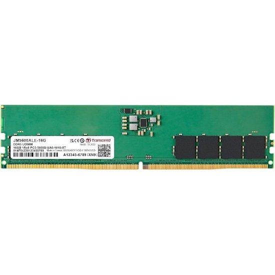 Memorija PC-44800, 16GB, TRANSCEND JetRam, JM5600ALE-16G, DDR5 5600 MHz