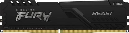 Memorija PC-25600, 32GB, KINGSTON Fury Beast KF432C16BBK2/32, DDR4 3200MHz, kit 2x16GB