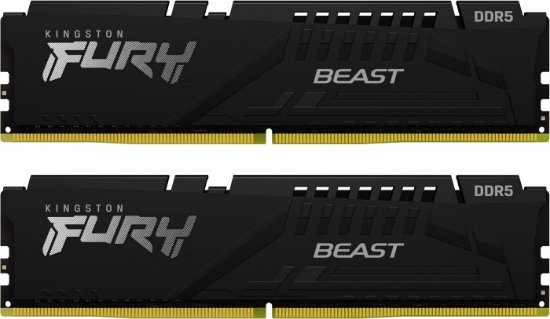 Memorija PC-44800, 16GB, KINGSTON Fury Beast KF556C40BBK2-16, DDR5 5600MHz, kit 2x8GB