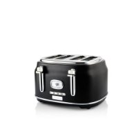 Toster WESTINGHOUSE Retro 4 Slice, 4 utora, 1750 W, crni