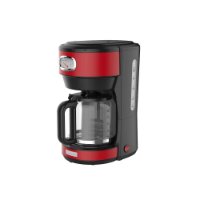 Aparat za kavu WESTINGHOUSE Retro, 1000 W, filter kava, do 10 šalica, 1,25l, crveni