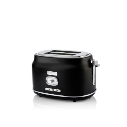 Toster WESTINGHOUSE Retro 2 Slice, 2 utora, 815 W, crni