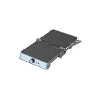 Roštilj električni WESTINGHOUSE Retro, 2200W, preklopni, plavi