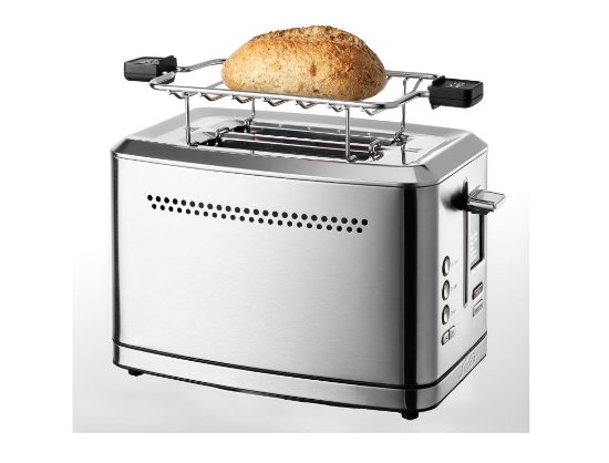 Toster SOLIS SOL 92016, sa 2 utora, 950 W, 7 programa, inox
