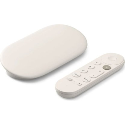 Media Streaming GOOGLE TV Streamer 4K, 32GB, HDMI, WiFi, LAN, Porcelain