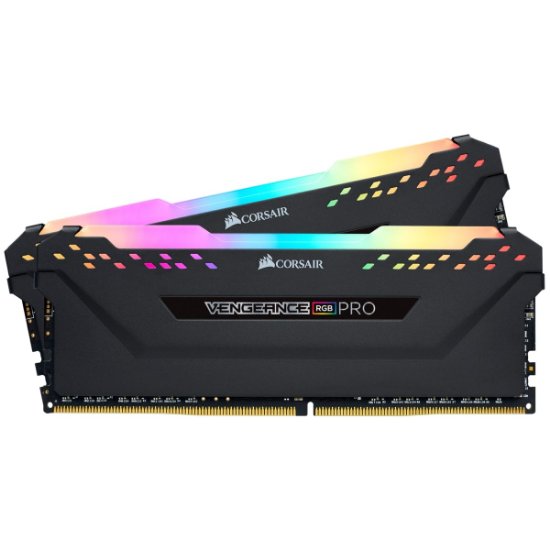 Memorija PC-25600, 16 GB, CORSAIR CMW16GX4M2Z3200C16 Vengeance RGB Pro, DDR4 3200Mhz, 2x8GB kit