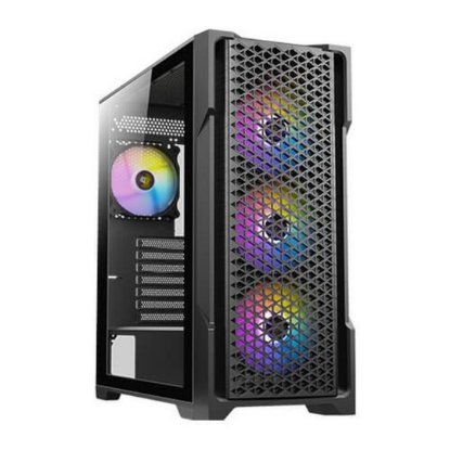 Računalo LINKS Gaming G242A / Ryzen 5 5600, 16GB DDR4, 1TB SSD NVMe, AMD Radeon RX 9060 XT 8GB, WiFi, bez OS, crno