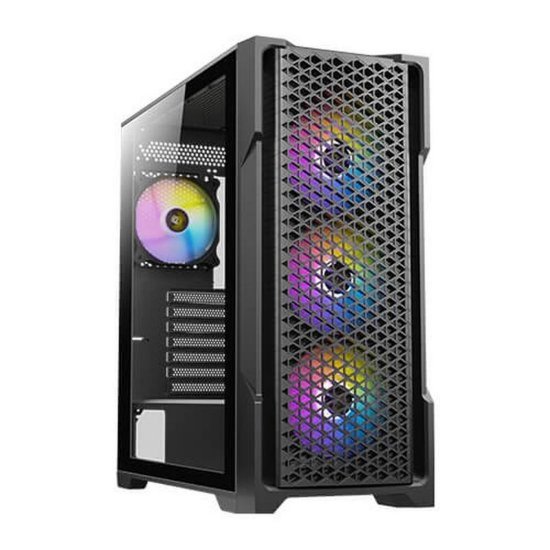 Računalo LINKS Gaming G242A / Ryzen 5 5600, 16GB DDR4, 1TB SSD NVMe, AMD Radeon RX 9060 XT 8GB, WiFi, bez OS, crno