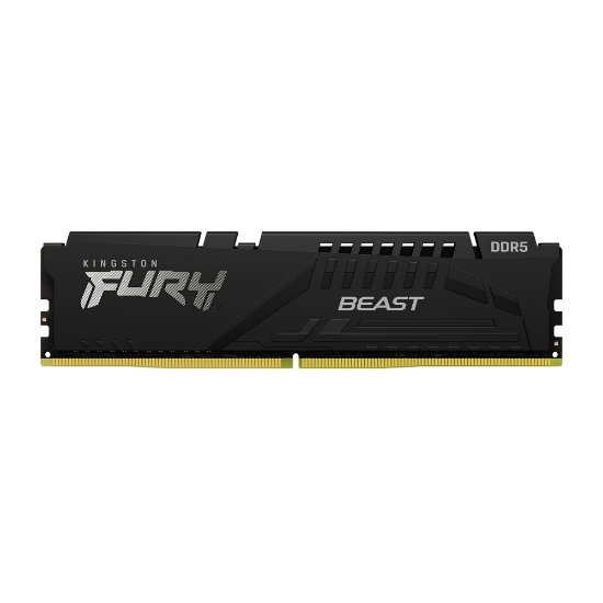 Memorija PC-44800, 16GB, KINGSTON Fury Beast Black KF556C36BBE-16, EXPO, DDR5 5600MHz