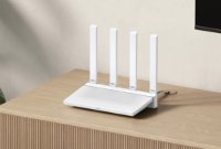 Router XIAOMI AX3000T, Dual-band Wi-Fi 6, 5GHz, Xiaomi Mesh, NFC, 4x Gigabit porta