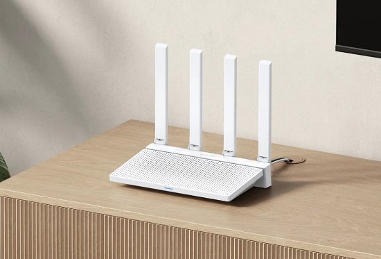 Router XIAOMI AX3000T, Dual-band Wi-Fi 6, 5GHz, Xiaomi Mesh, NFC, 4x Gigabit porta