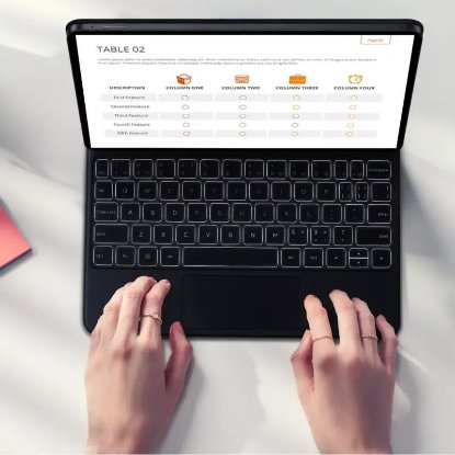 Tipkovnica XIAOMI Focus Keyboard, za Pad 7/Pad 7 Pro, crna