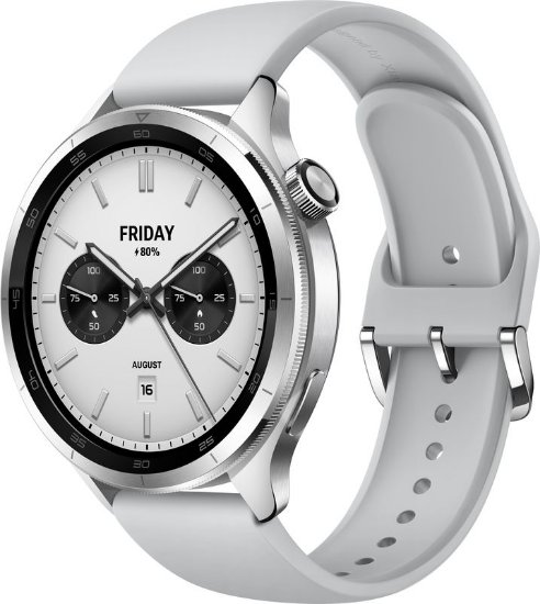 Pametni sat XIAOMI Watch S4, pametne obavijesti, srebrni