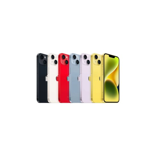 Mobitel APPLE iPhone 14, 6,1", 6 GB, 128 GB, iOS, ljubičasti + maskica