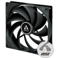 Ventilator ARCTIC F14 PWM PST CO, 140mm, 1350 okr/min, crni