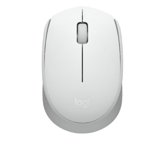 Miš LOGITECH M171, optički, bežični, bijeli