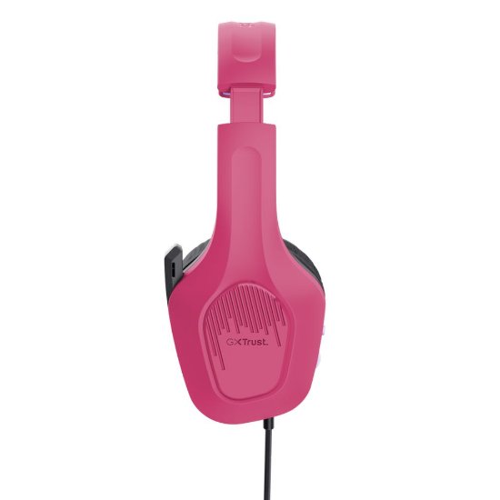 Miš + podloga za miš + slušalice TRUST GXT 790, USB, optički, rozi
