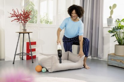 Usisavač KARCHER CVH 2, bežični, ručni, 10min, 7,2 V, 150ml, HEPA 12, bez vrećice, bijeli