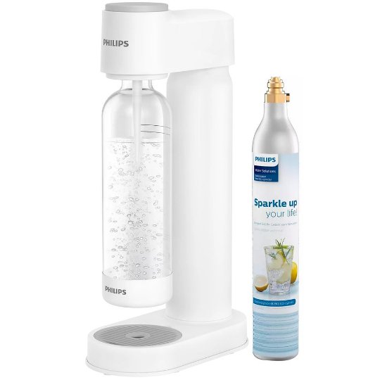 Uređaj za gaziranje vode PHILIPS Sodamaker Lite ADD4901WH/10, bijeli
