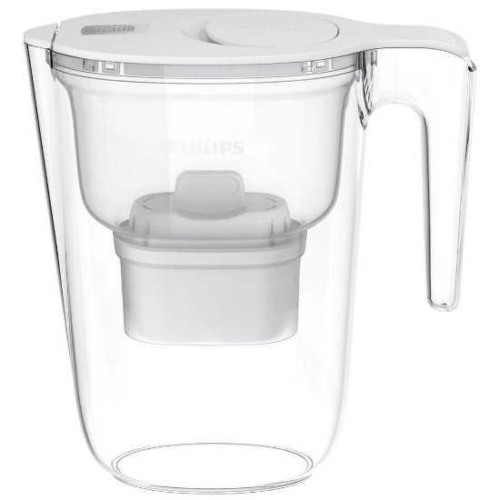 Vrč za filtriranje vode PHILIPS AWP2943WHT, 2,6 l, bijeli, 2 dodatna filtera