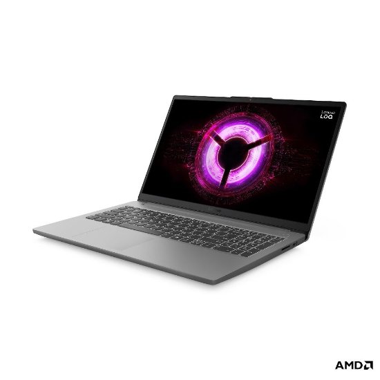 Laptop LENOVO LOQ 83S000A6SC / Ryzen 7 170, 16GB, 1TB SSD, nVidia GeForce RTX 4050 6GB, 15.6" FHD 144Hz IPS, bez OS, sivi