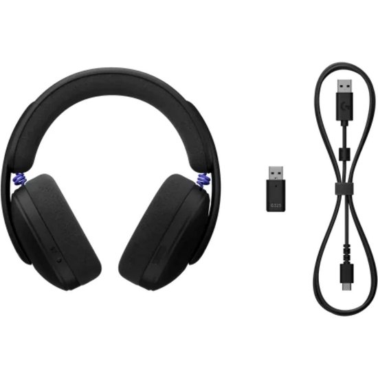 Slušalice LOGITECH Gaming G325, bežične, BT, USB, crne