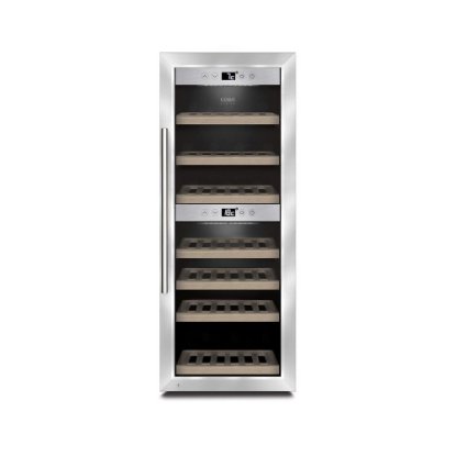 Hladnjak za vino CASO DESIGN WineComfort 380 Smart, za 38 boca, 103 cm, 2 temperaturne zone, energetski razred G