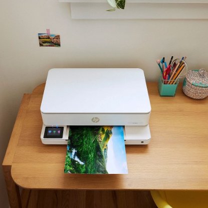 Multifunkcijski printer HP Envy 6120e, printer/scanner/copier/mobile fax, 4800dpi, USB, Wi-Fi, Instant Ink, bijeli