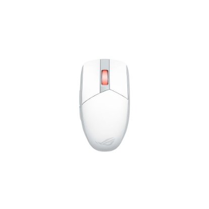 Miš ASUS ROG Strix Impact III, RGB, optički, bežični, BT, 36000dpi, bijeli