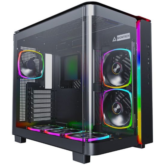 Računalo LINKS Gaming PC G218A / Ryzen 5 9600X, 32GB DDR5, 1TB SSD NVMe, AMD Radeon RX 9070 XT 16GB, WiFi, bez OS, crno