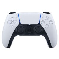 Gamepad SONY PlayStation 5, PS5, DualSence, bežični, bijeli