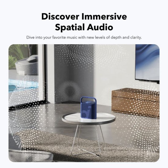 Zvučnik ANKER SoundCore Motion X500, BT, 40W, vodootporan, plavi