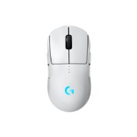 Miš LOGITECH Pro 2 Lightspeed, RGB, optički, bežični, 32000dpi, bijeli