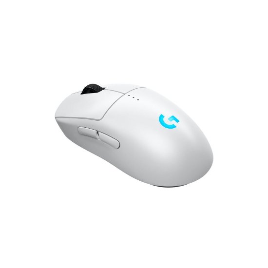 Miš LOGITECH Pro 2 Lightspeed, RGB, optički, bežični, 32000dpi, bijeli