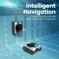 Robotski usisavač za bazene AIPER Scuba N1, bijelo-crni