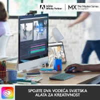 Tipkovnica LOGITECH MX Keys mini, bežična, BT, siva