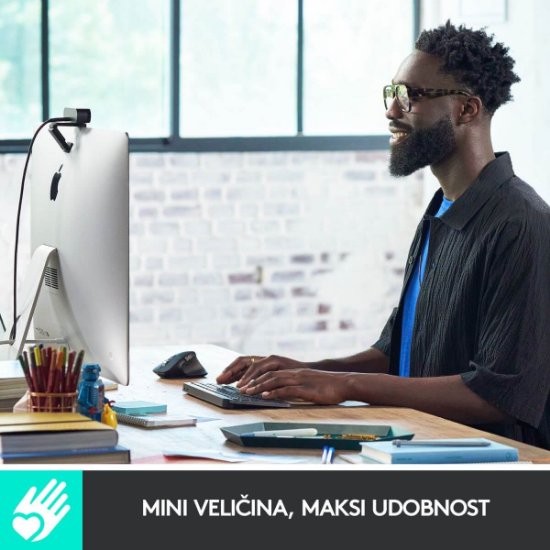 Tipkovnica LOGITECH MX Keys mini, bežična, BT, siva