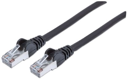 Kabel INTELLINET, patch CAT6a, S/FTP, crni, 2.0m