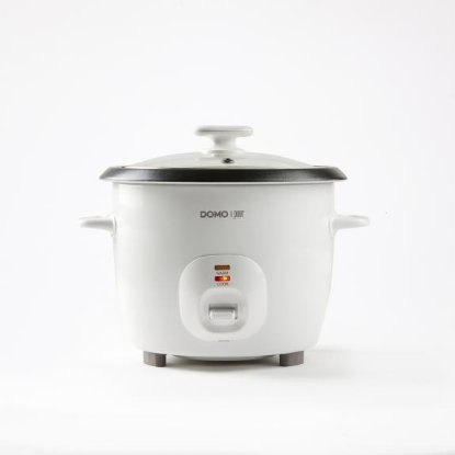 Kuhalo za rižu DOMO DO9176RK PUUR, 450 W, 1,3 l, bijelo