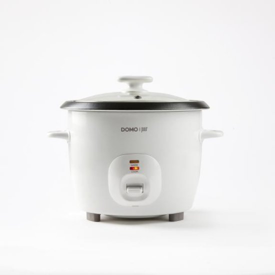 Kuhalo za rižu DOMO DO9176RK PUUR, 450 W, 1,3 l, bijelo