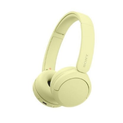 Slušalice SONY WH-CH520, Bluetooth, USB-C, bežične, žute
