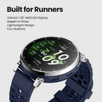 Pametni sat AMAZFIT Active 3 Premium, 1.32" Amoled, pametne obavijesti, sivi