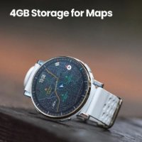 Pametni sat AMAZFIT Active 3 Premium, 1.32" Amoled, pametne obavijesti, sivi