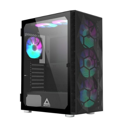 Računalo LINKS Pro Max G240A / Ryzen 5 5600, 16GB DDR4, 1TB SSD NVMe, nVidia GeForce RTX 5060 8GB, WiFi, bez OS, crno